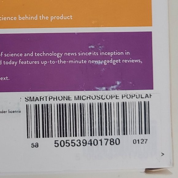 Popular Science Smartphone Microscope 30x Magnifier - Picture 9 of 9